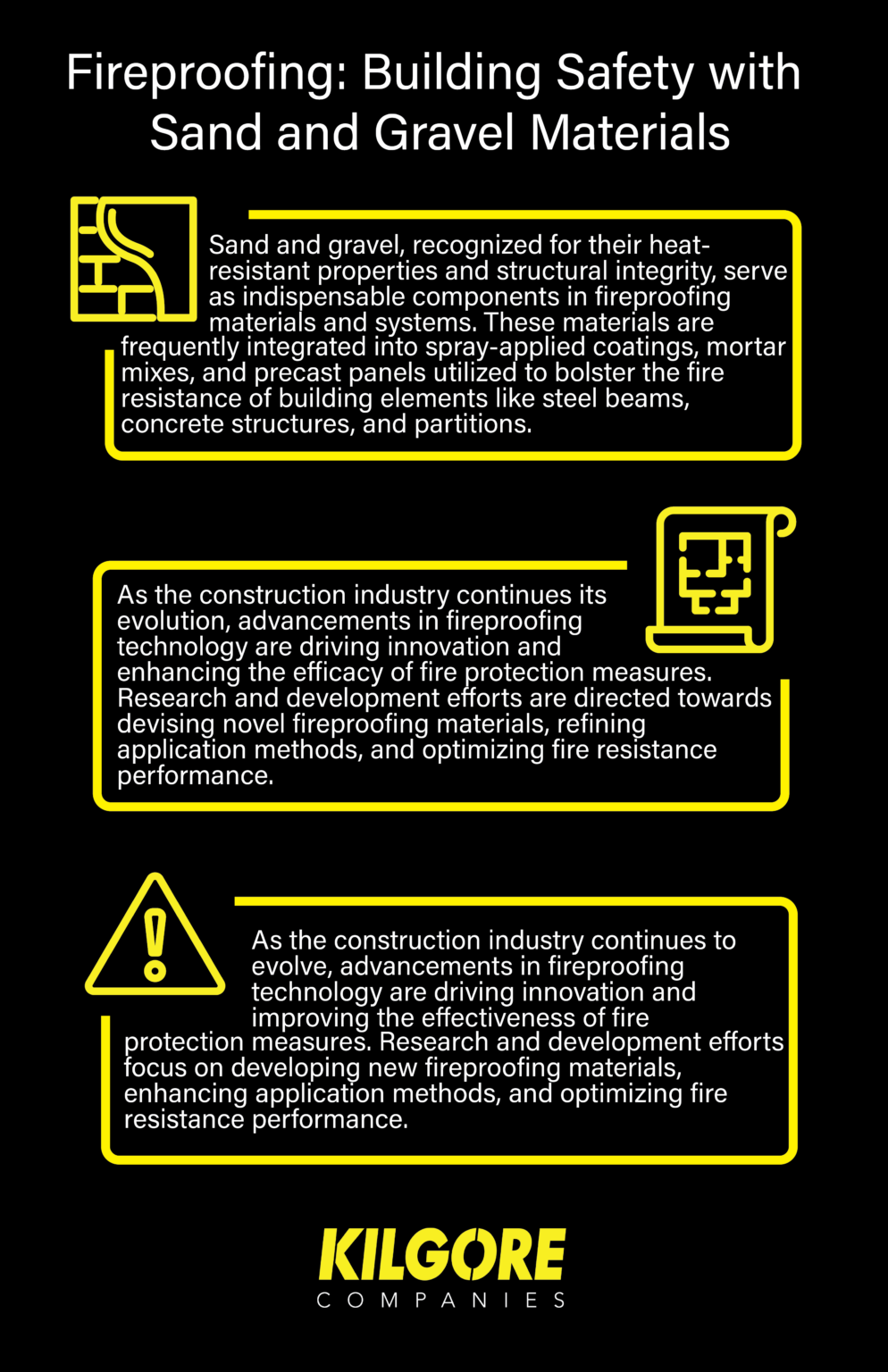 Jobs in Construction: Fireproofing with Sand and Gravel